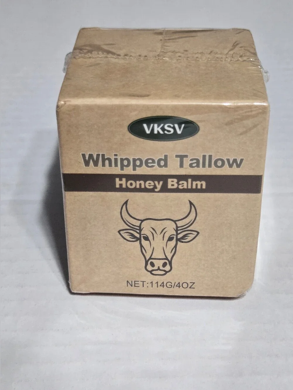 Whipped Tallow Honey‎ Balm 4oz Moisturizing Skin Care Balm Sealed Exp 2029